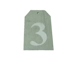 Números colgantes Adornos decorativos 1TO4 Almacén a granel Personalizable Corazón gris con espacios en blanco de cobre antiguo Adorno de Navidad - Product Image 5