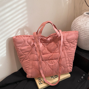 กระเป๋าแฟชั่นบุผ้าฝ้ายลายตารางแฟชั่นกระเป๋าสไตล์เกาหลีกระเป๋าสะพายข้างสะพายไหล่เส้นเดียวปักลาย - Product Image 5