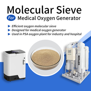 Sphere 0.4-0.8Mm 1.6-2.5Mm ตะแกรงโมเลกุล13x Hp <span class=keywords><strong>Zeolite</strong></span> สำหรับ PSA Oxygen Concentrator ตะแกรงโมเลกุล jlox 501 - Product Image 3