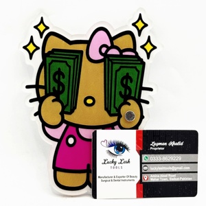 Herramientas para Pestañas Lucky Lash, Placas de Acrílico para Pestañas Hello Kitty, Serie Money Maker con Logotipo Personalizado, Extensión de Pestañas Magnéticas, Placa de Pestañas Personalizada - Product Image 6