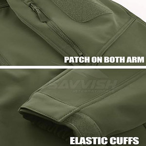 Veste Softshell en Toile Imperméable et Confortable pour Homme Style High Street Hiver Chaud Coupe-Vent Lettre Extérieur Choix Parfait - Product Image 6