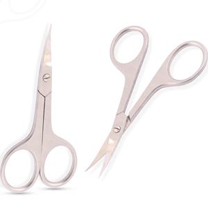 Nouveauté : Ciseaux en argent faits à la main, résistants à la fatigue, durables, résistants à la rouille, pour la coupe des cuticules, précision, beauté, soin des ongles - Product Image 2