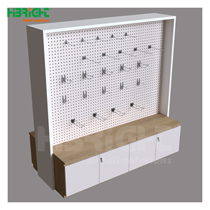 מתכתי חנות גונדולה מדף בגודל סופרמרקט שחור - Product Image 6