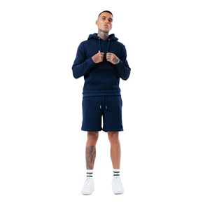Sudadera con capucha personalizable de algodón 100% para hombre, ropa de calle bordada de lana sólida de peso pesado de invierno, sudaderas térmicas teñidas lisas - Product Image 4