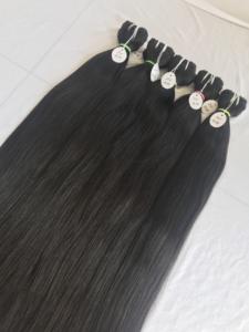 # 1B Couleur Droite Machine Double Trame Humaine Bundle Cuticule Aligné Remy Raw Non Transformés Vierge Vendeur D'extension De Cheveux En Gros - Product Image 4