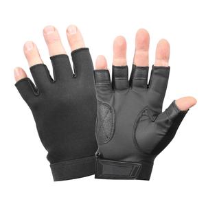 Premium quality branded half finger synthetic leather duty <b>gloves</b> <b>Fingerless</b> Stretch Fabric Duty <b>Gloves</b> - Product Image 1