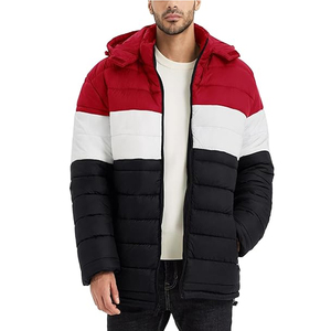 OEM proveedor personalizado Puffer chaqueta hombres 2025 moda Cálido impermeable ligero aislado invierno prendas de vestir exteriores a granel al por mayor - Product Image 1