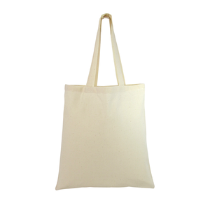 Premium Quality 100% Cotton Reusable Tote <b>Bags</b> Durable Eco-Friendly Medium Size <b>Long</b> for Daily Use Advertising-WA100/ WA110 - Product Image 5