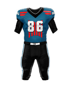 Maillots d'entraînement de football américain personnalisés Ensembles d'uniformes de football pour adultes pour jeunes vierges - Product Image 1