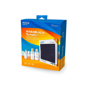 Panneau solaire monocristallin Wensheng New Energy Sunwin SP605M-78H, certifié TUV, avec couvercle avant en verre, emballage sur palette - Product Image 2