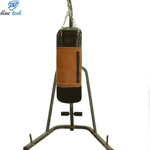 Sac de boxe professionnel de haute qualité à bas prix vente chaude cuir personnalisé et PU rempli de sables - Product Image 5