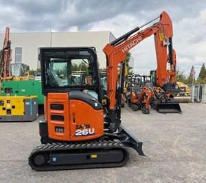 Mini-excavatrice Hitachi ZX26U-6 CR neuve/d'occasion 2025, 75 kg, moteur, pompe et roulement inclus, équipement avec rapport fourni - Product Image 3