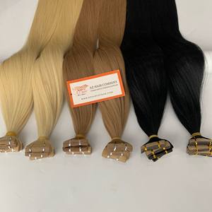 Extensiones de cabello Remy vietnamita alineado con cutícula virgen de calidad de lujo 12A cinta regular en el cabello - Product Image 1