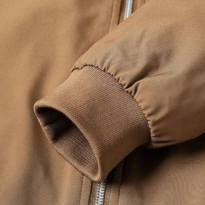 Modern Fashion Bomber <b>Jacket</b> <b>For</b> <b>Men</b> <b>Lightweight</b> Durable Material Trendy Everyday Wear Zipper Closure Style Winter <b>Jacket</b> - Product Image 5