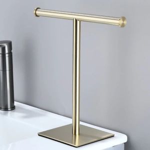 Luxury brass <b>towel</b> <b>stand</b> <b>for</b> stylish <b>bathrooms</b> offering durable design elegant storage solution <b>for</b> everyday use - Product Image 5