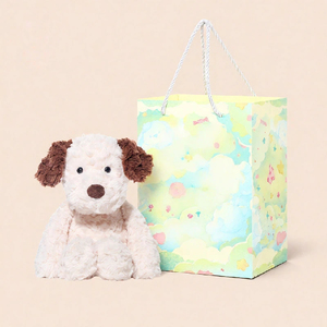 HECION Mignon <span class=keywords><strong>Jack</strong></span> Chien En Peluche Jouet Doux et Adorable Chiot Poupée Classique <span class=keywords><strong>Animal</strong></span> En Peluche Jouet Autres Jouets Classiques pour Cadeaux D'anniversaire - Product Image 6