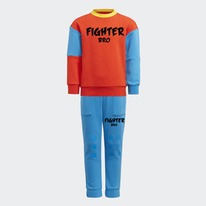 ชุดวอร์ม2ชิ้นสำหรับเด็กเสื้อผ้าเด็กมีฮู้ดชุดวิ่งโลโก้ตามสั่ง - Product Image 3
