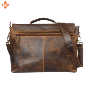 Mochila para portátil de cuero genuino de color de diseño personalizado de moda para hombre, característica antirrobo, forros de lujo para exteriores - Product Image 4