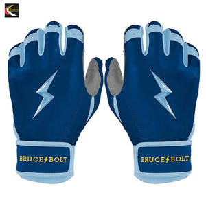 Gants de baseball de haute qualité toutes couleurs, vente chaude, cuir Cabretta, manchette courte, Bruce Bolt, gants de frappe de baseball - Product Image 5