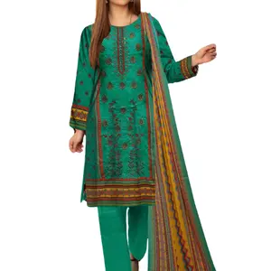 WOMEN LAWN SUITS SUMMER DRESSES WOMEN CLOTHING PAKISTANI WOMEN INDIA & PAKISTANI CLOTHING PUNJABI ETHNIC HOT SELLING DRESSES