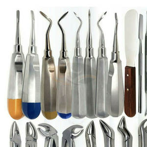 74 PCS Manual Oral Dental Surgery Extracting Elevators Forceps Kit Set Professional Stainless Steel MOL Certified Dental - Product Image 4