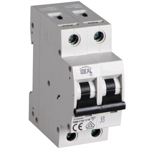 เบรกเกอร์วงจร 2P 16A รุ่น C16 400V AC แบบติดตั้งบนราง DIN - Product Image 1