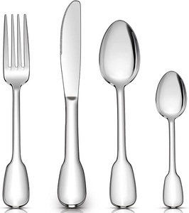 ชุดอุปกรณ์บนโต๊ะอาหารชุดอุปกรณ์บนโต๊ะอาหารทำจากสเตนเลสสตีลขัดเงา - Product Image 2