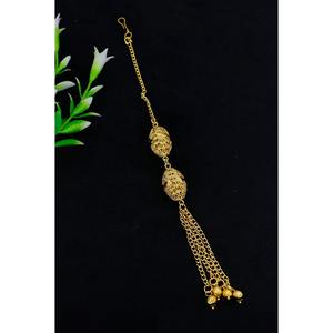 Accesorios para el cabello chapados en oro antiguo tradicional étnico Estilos de lujo populares Joyería para el cabello Nueva colección para mujeres y niñas - Product Image 3