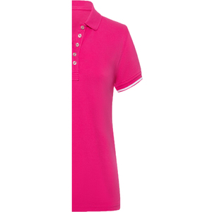 ผ้าเทอร์รี่สำหรับเสื้อผู้หญิง ผสมสแปนเด็กซ์/คอตตอน/ใยไผ่ ระบายอากาศได้ดี เป็นมิตรกับสิ่งแวดล้อม ลายนูน ปักลาย แขนครึ่งตัว ทรงปกติ - Product Image 5