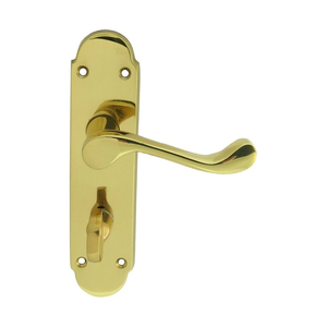 100% qualité IB 394 levier en laiton plaque de levier de profil ovale pour porte et matériel de bureau à domicile exportateur indien - Product Image 2