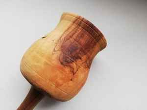 Handcrafted Eco-Friendly Vintage Wooden Wine Goblet Classic Shot <b>Glass</b> Design - Product Image 2