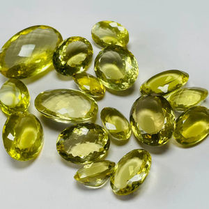 Quartz citron naturel de qualité supérieure, propre et brillant, avec une excellente couleur et un excellent polissage, disponible à prix avantageux. - Product Image 2