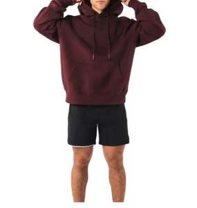 Sweat à capuche surdimensionné pour hommes OEM logo personnalisé imprimé graphique fournisseur de tissu de coton de streetwear - Product Image 3