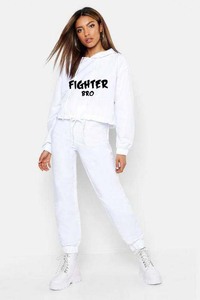 ชุดกีฬาผู้หญิงชุดวอร์มผ้าระบายอากาศน้ำหนักเบามีฮู้ดและนักวิ่งสำหรับสวมใส่สบายและแฟชั่นแนวสตรีท - Product Image 5