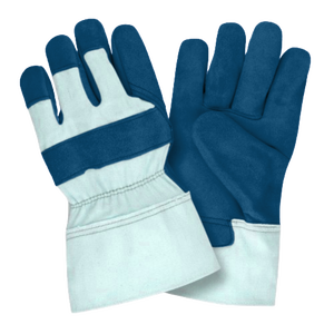 ถุงมือหนังวัวแยกชิ้นสำหรับงานหนักของแคนาดาคุณภาพระดับพรีเมี่ยมสวมใส่สบายเพื่อความปลอดภัยสะท้อนแสง - Product Image 4