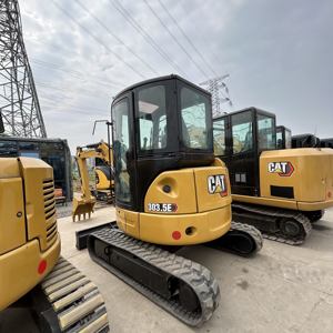Usato originale gatto 303.5 Mini escavatore 3.5 Ton cingolato scavatore macchina a prezzi accessibili escavatori attrezzature per la vendita - Product Image 3