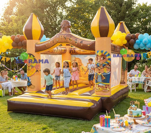 Balorama New Indoor/Outdoor <b>Inflatable</b> Playground PVC Material Custom Design Digital Printing 4x3x3m 2 Year Warranty Max - Product Image 1