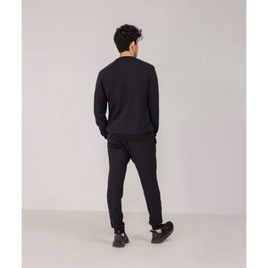 Alta calidad de encargo del logotipo de los hombres conjuntos de chándal de color sólido al por mayor Jogging Trajes de invierno para los hombres - Product Image 3