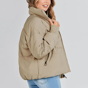 2024 femmes hiver doudoune vente chaude longue doudoune brillant manteaux bouffants Logo personnalisé manteaux d'hiver - Product Image 3