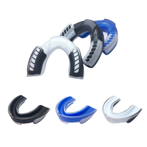 ที่ครอบฟันขายดี ผลิตจาก EVA คุณภาพสูง สวมใส่สบาย ป้องกันการนอนกรน ปกป้องฟัน สำหรับกีฬาฟุตบอล ระบายอากาศได้ดี รับทำโลโก้ตามสั่ง - Product Image 5