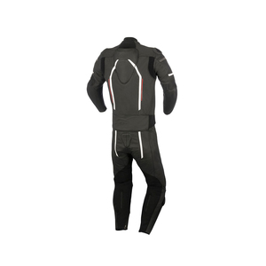 Traje de cuero para carreras de motos, venta al por mayor, equipo de protección para motocicleta, traje de cuero de dos piezas para motocicleta, venta al por mayor - Product Image 6