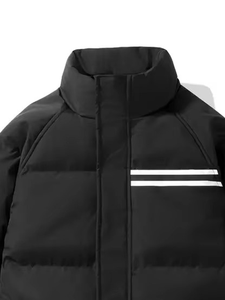 Nouvelle veste matelassée à bulles personnalisée tendance, en coton matelassé, pour homme, hiver, fabrication respirante, veste à bulles pour homme - Product Image 3