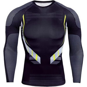 Rashguard Unisexe Personnalisé BJJ MMA Haute Qualité Sans Gi Protection UV Spandex/Polyester Respirant - Product Image 6