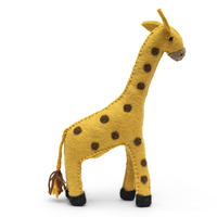 Meilleure Peluche Girafe Himalayenne en Laine de Nouvelle-Zélande et Coton PP pour Enfants de 4 à 7 Ans - Équipement Sportif d'Intérieur - Taille et Couleur Personnalisables