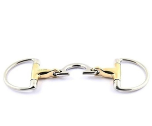 Veterinary Segunda Dee Ring Cheek Snaffle Bits Polished Smooth Mouthpiece All Horse <b>Mouth</b> Bits Are Available Cheap Price OEM - Product Image 6