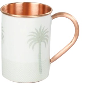Tendance 100% cuivre émail Mul tasse avec poignée en cuivre vente chaude écologique nouveauté conception personnalisée - Product Image 2