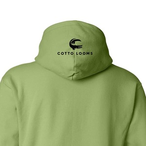 Meilleur prix unisexe sweats à capuche respirant taux d'usine couleur unie pull polaire coton mélangé premium streetwear nouvelle arrivée - Product Image 2