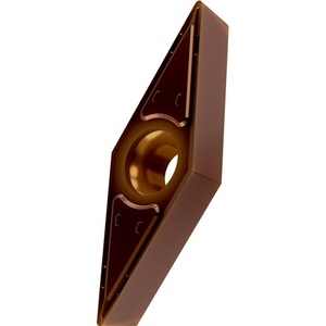 Inserto de Herramienta de Torneado Rotatorio ISO VBMT 160404E-FF2T8430 D. 4.4mm con Recubrimiento PVD, Indexable con 10 PU - Product Image 1