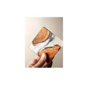 Handmade High-<strong>End</strong> Nautical Coasters <strong>Resin</strong> Wooden <strong>Table</strong> Decor for Office &amp; Hotels Stylish Love Design for Drinks &amp; Decor - Product Image 5