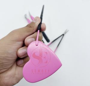 Nouvelle arrivée Extension de miroir personnalisable ton argent Double volume pince à cils ciseaux en acier inoxydable de haute qualité - Product Image 5